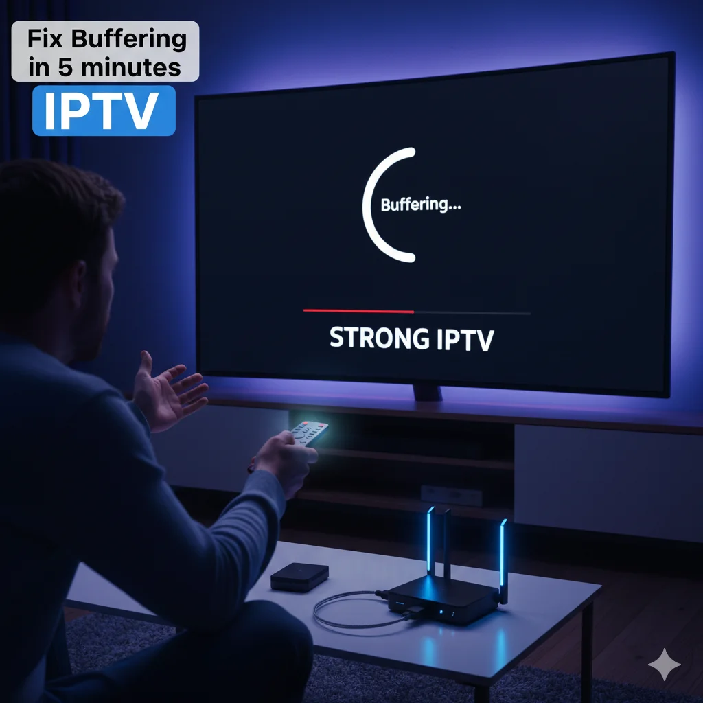 STRONG IPTV Buffering