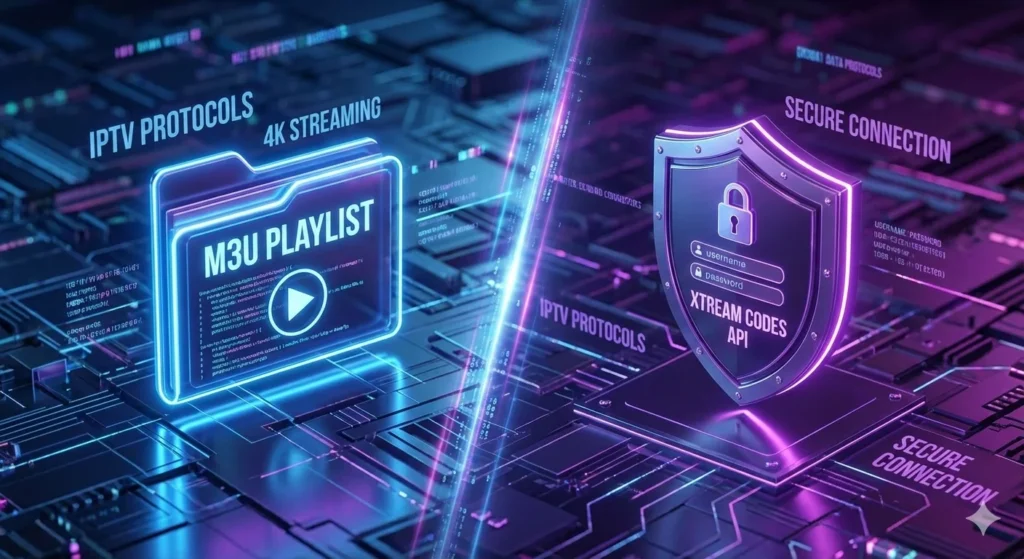 M3U vs Xtream Codes